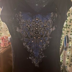 rhine stone shirt